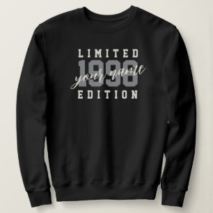 Sudadera Edición Limitada Cumpleaños 30, Nombre Personaliza