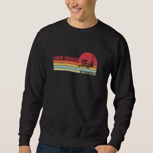 Sudadera Edición limitada de cortadora de césped - cortando (Anverso)