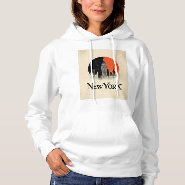Sudadera Edición limitada de Nueva York - Estilo gráfico de (Anverso)