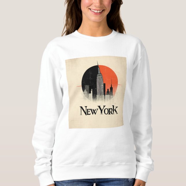 Sudadera Edición limitada de Nueva York - Estilo gráfico de (Anverso)