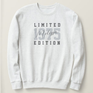Sudadera Edición Limitada de personalizado 50º cumpleaños o