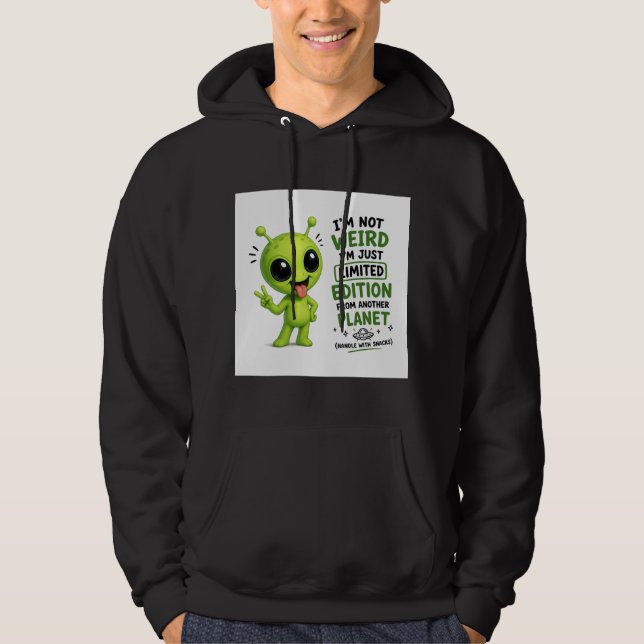 Sudadera Edición Limitada Diseño Alien (Anverso)