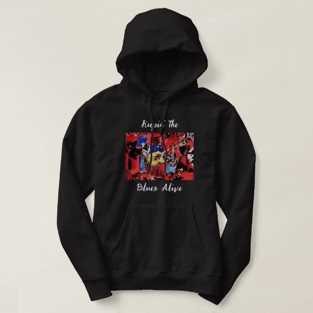 Sudadera Edición Limitada 'Keepin' The Blues Alive' Sudader (Diseño del anverso)