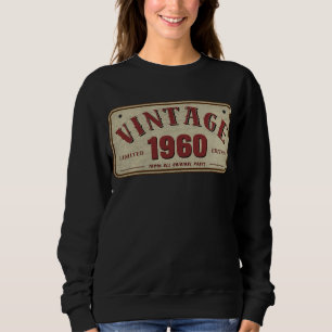 Sudadera Edición Limitada Vintage 1960 Todas las Piezas Ori