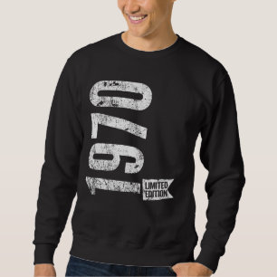 Sudadera Edición Limitada Vintage 1970 Hombre Anciano Mujer