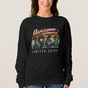 Sudadera Edición Limitada Vintage Increíble Desde 1968 - 57