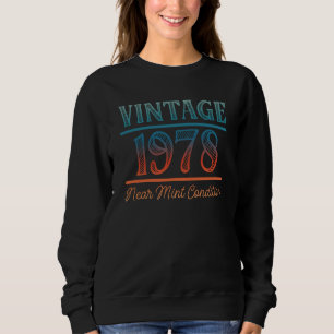 Sudadera Edición Vintage 1978 en estado casi nuevo