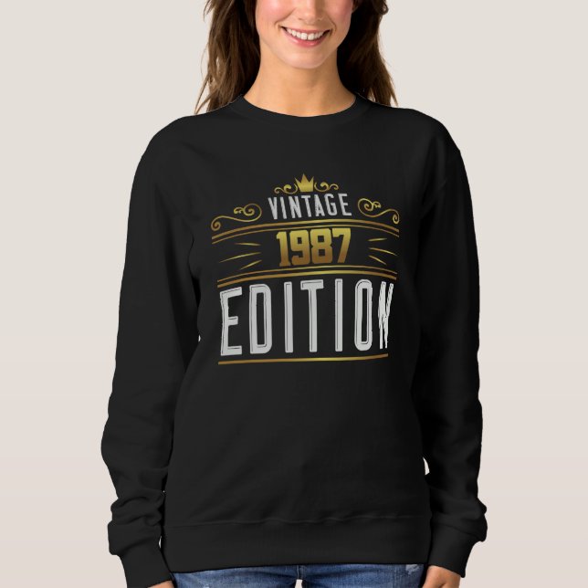 Sudadera Edición Vintage 1987 (Anverso)