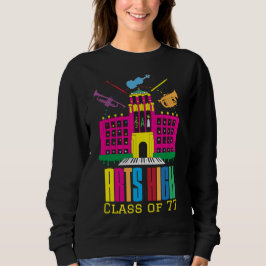 Sudadera Edificio creativo de la escuela secundaria de arte