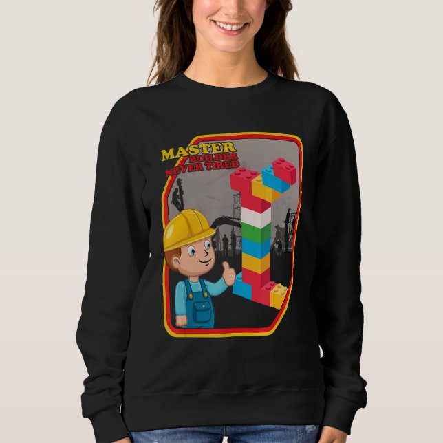 Sudadera Edificio de construcción B del Generador de Maestr (Anverso)