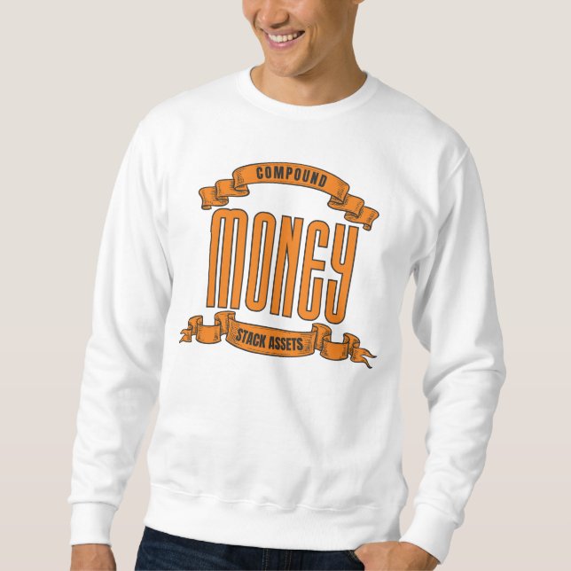 Sudadera Edificio de riqueza compuesto de dinero™ hecho con (Anverso)
