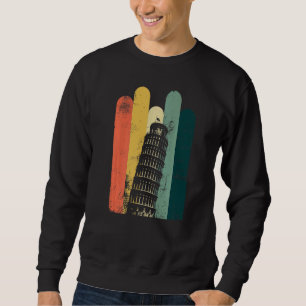 Sudadera Edificio emblemático de la Torre Inclinada de Pisa