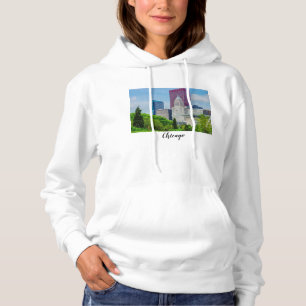 Sudadera Edificios De Chicago Hoodie