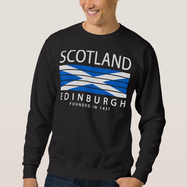 Sudadera Edimburgo Escocia 1 (Anverso)