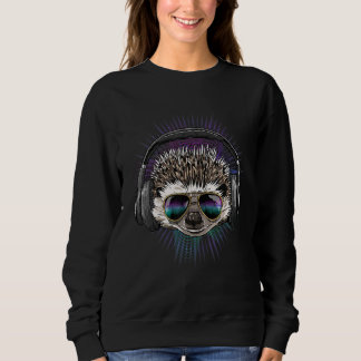 Sudadera EDM House Music DJs Hedgehog Music Music Artist A