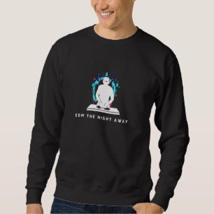 Sudadera EDM La Noche Away DJ Club de Mezcla de Música Rave