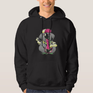 Sudadera Edm Techno Trippy Koala Design Dance Rave Music Fe