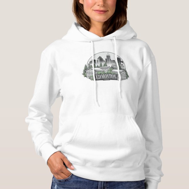 Sudadera Edmonton City Canada (Anverso)