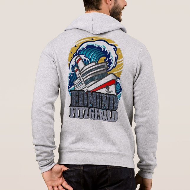 Sudadera Edmund Fitzgerald | Tribute to the Legendary Ship (Reverso)