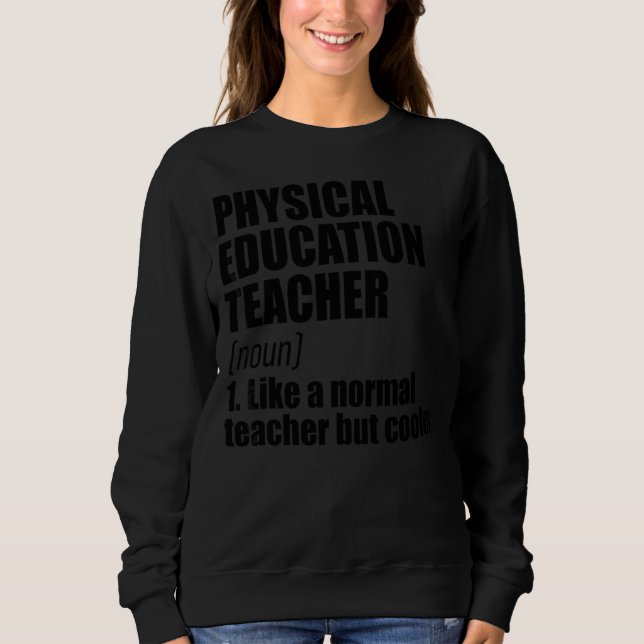 Sudadera Educación física Definición docente (Anverso)