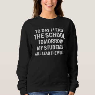 Sudadera Educación para el director de escuela Inspirador