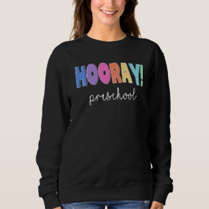 Sudadera Educador Infantil Cuto Hooray Té Preescolar