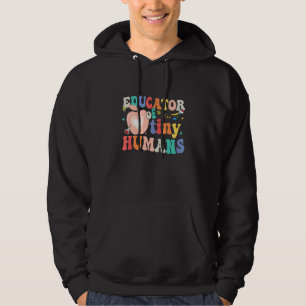 Sudadera Educadora Boho De Humanitos Antiguo Primer Día De 