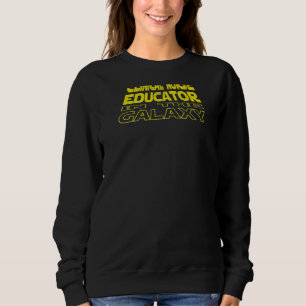 Sudadera Educadora de Enfermería Clínica Espacio Parte Post