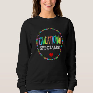 Sudadera Educational Specialist Back To School Appreciation