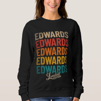 Sudadera Edwards Last Name - Vintage Edwards Limited Editio