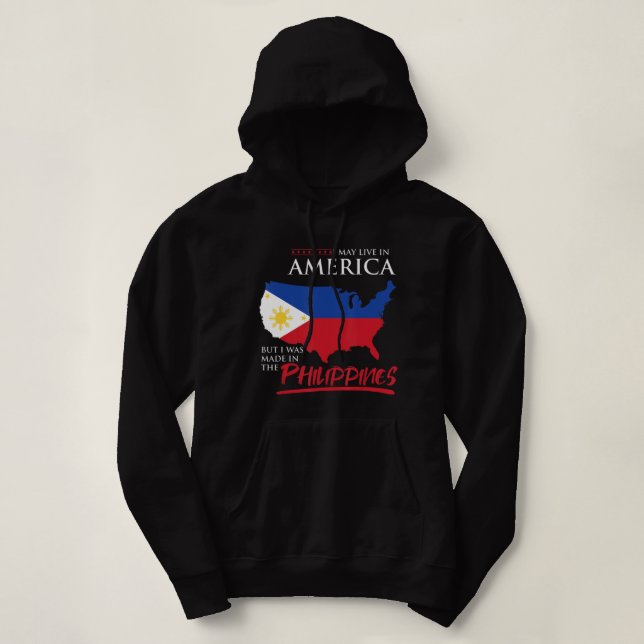 Sudadera Ee.Uu. Filipino Pinoy Roots Filipinas.png (Diseño del anverso)
