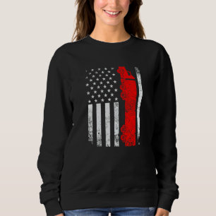 Sudadera EEUU Bandera Americana Semi Conductor de camiones