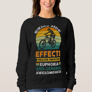 Sudadera Efectos De Bmx En Bicicleta De Montaña Mtb