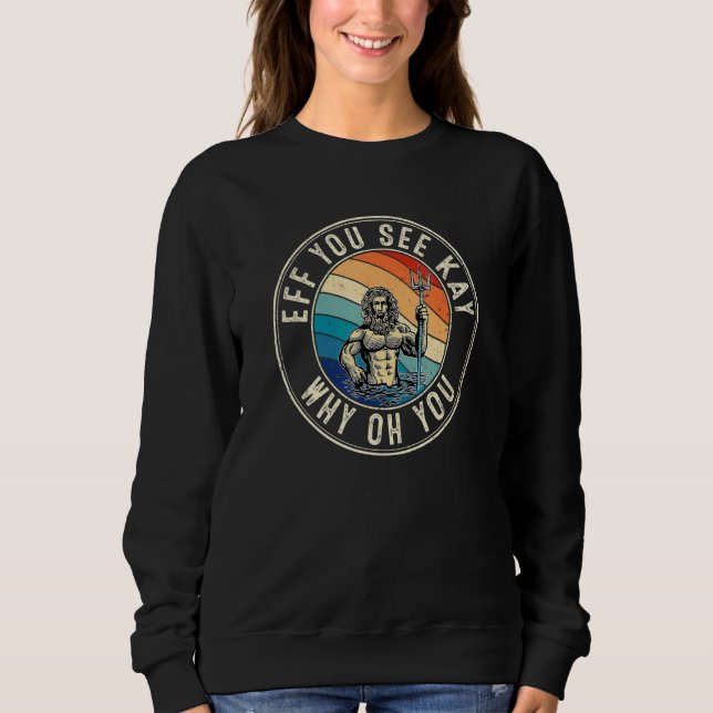 Sudadera Eff ves Poseidón de Kay Retro 80 (Anverso)