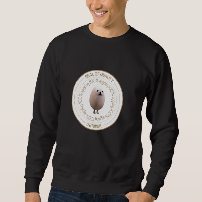 Sudadera Eggdog Seal 100 Eggdog (Anverso)