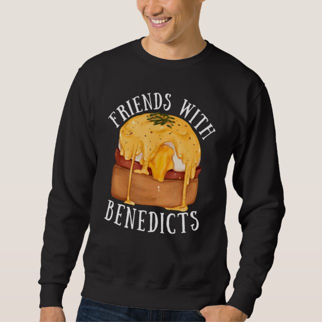 Sudadera Eggs Benedicts Omelete Desayuno Brunch (Anverso)