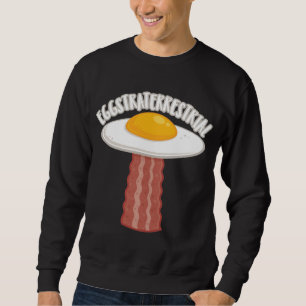 Sudadera Eggstraterrestririal con texto