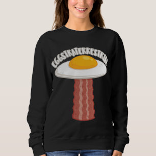Sudadera Eggstraterrestririal con texto