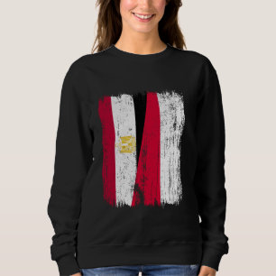 Sudadera Egipto Polonia Media Bandera Ascendencia Egipcia P