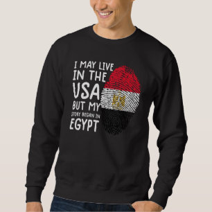 Sudadera Egipto Tee Men Egypt Flag Women