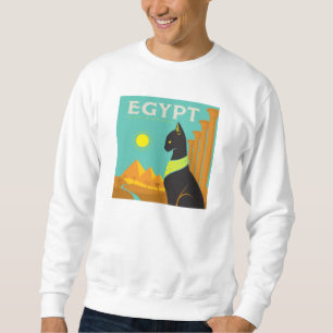 Sudadera Egipto   Tierra de realeza felina