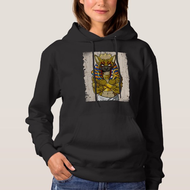 Sudadera Egypt Egyptian Hyena Pharaoh (Anverso)