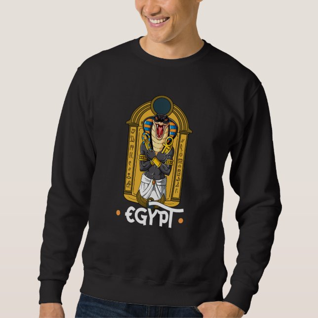 Sudadera Egypt Egyptian Snake Pharaoh (Anverso)