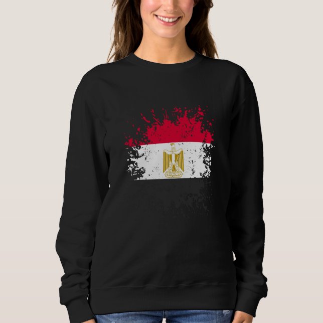 Sudadera Egypt flag of egypt Egyptian Egypt flag  1 (Anverso)