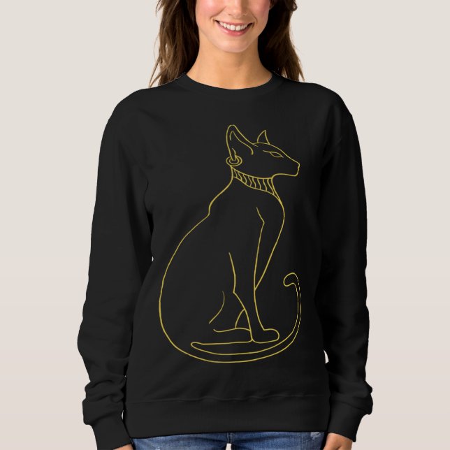 Sudadera Egyptian Cat (Anverso)