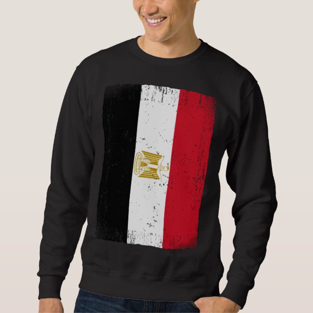 Sudadera Egyptian Flag Egypt (Anverso)
