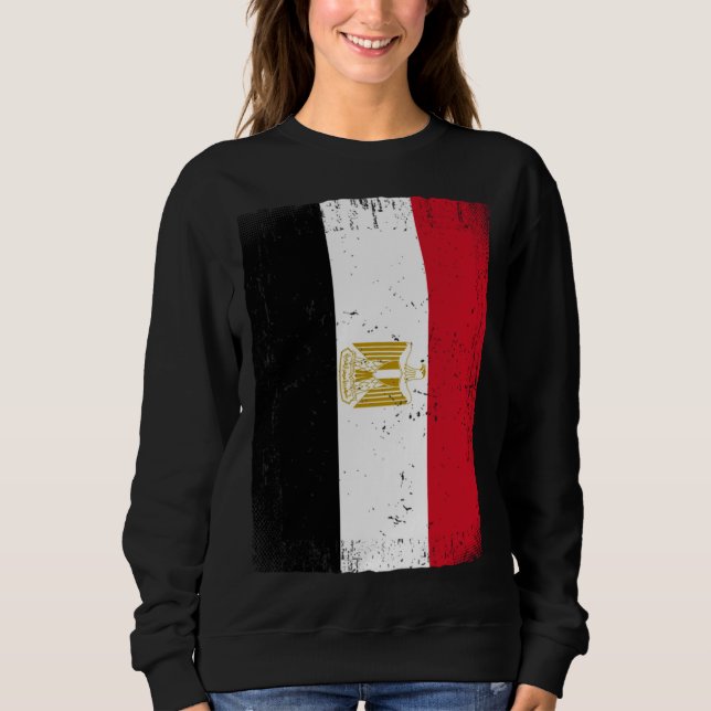 Sudadera Egyptian Flag Egypt (Anverso)