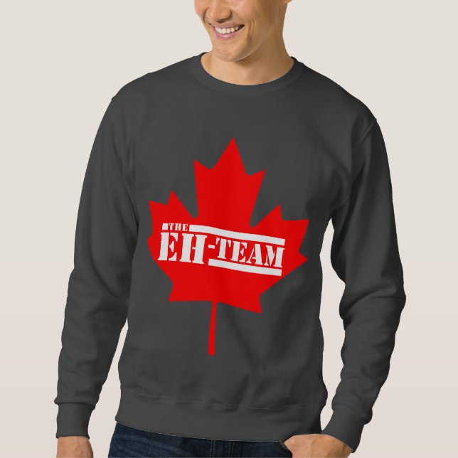 Sudadera Eh hoja de arce de Canadá del equipo (Anverso)