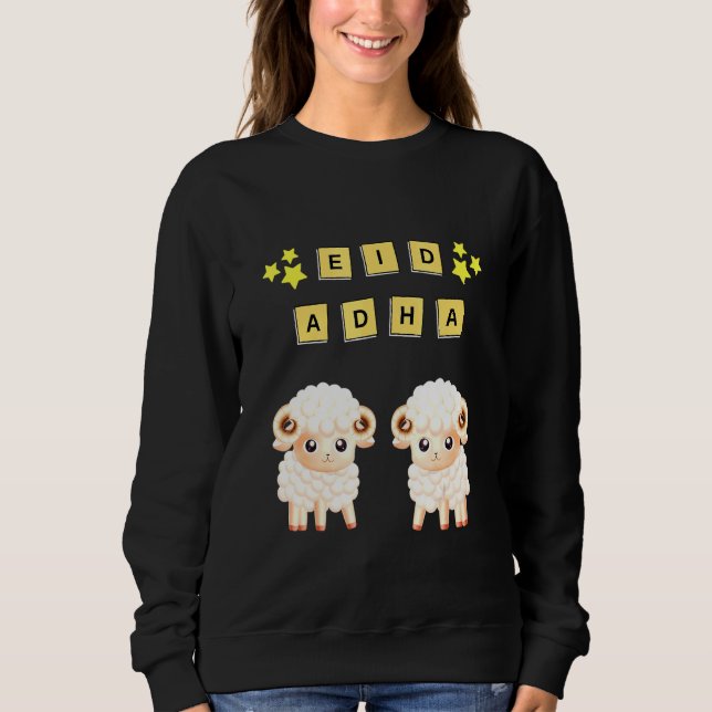 Sudadera Eid Adha Mubarak Eid Muslims (Anverso)