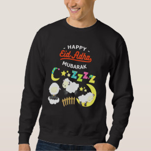 Sudadera Eid Al Adha Eid Mubarak Feliz Día de Eid 3 Musulmá